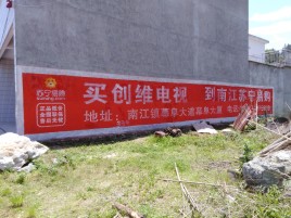 浦城县墙体广告公司全面解决农村墙体广告痛点